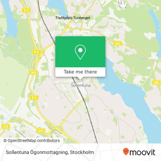 Sollentuna Ögonmottagning map