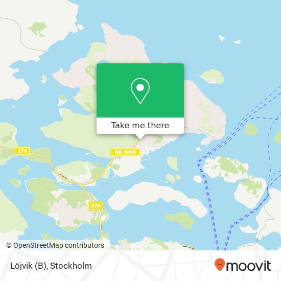 Löjvik (B) map