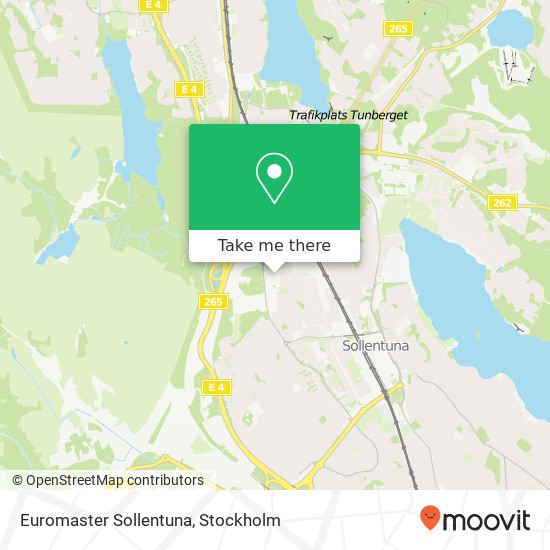 Euromaster Sollentuna map