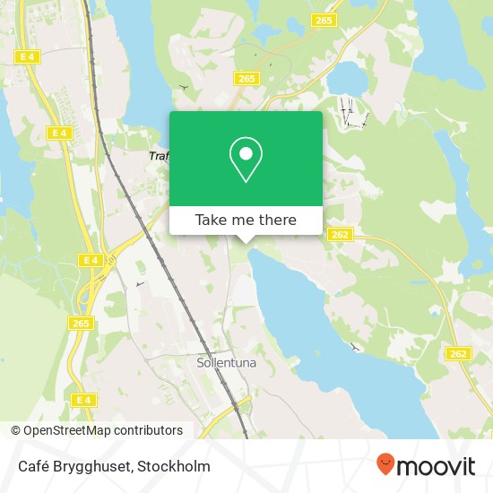 Café Brygghuset map