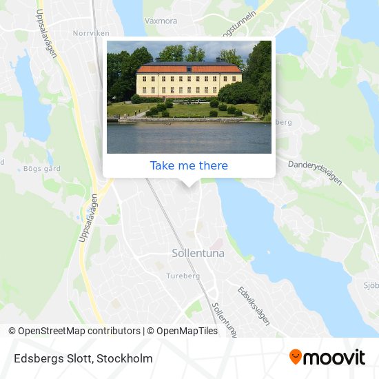 Edsbergs Slott map