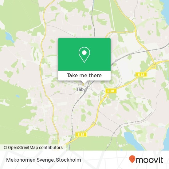 Mekonomen Sverige map