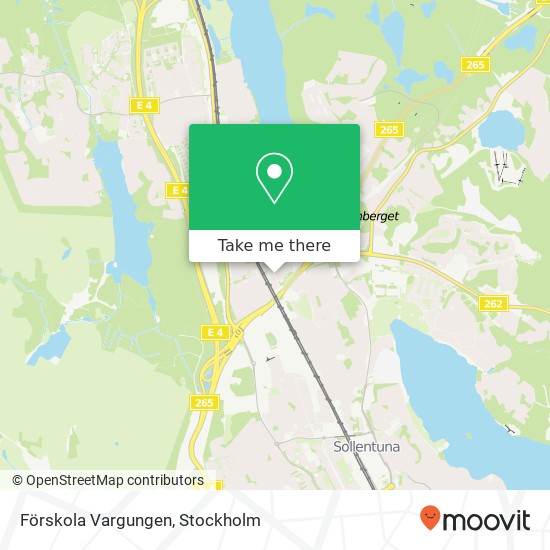 Förskola Vargungen map