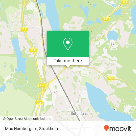 Max Hamburgare map