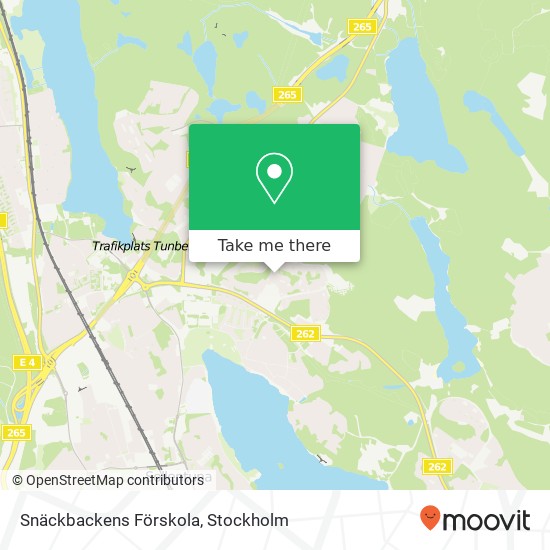 Snäckbackens Förskola map