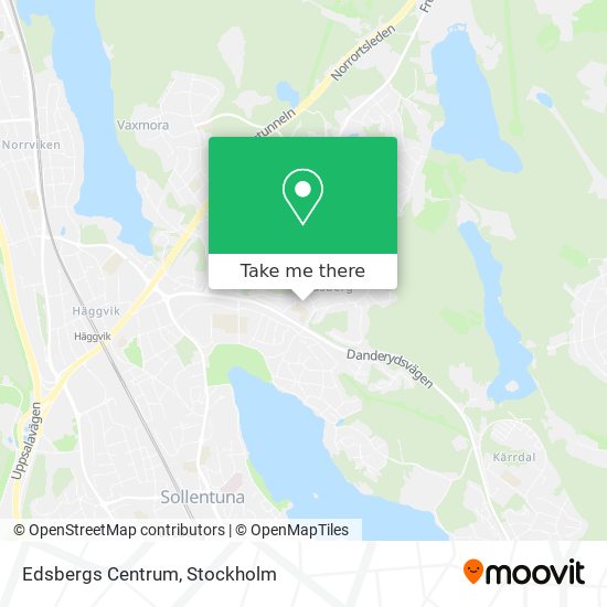 Edsbergs Centrum map