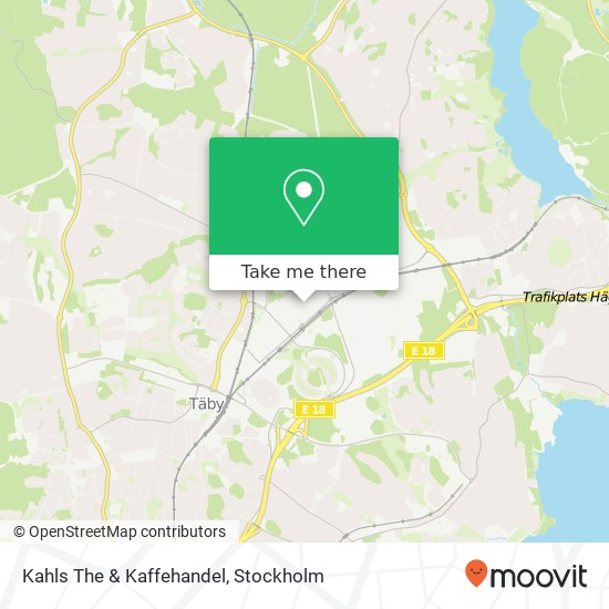 Kahls The & Kaffehandel map