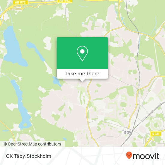 OK Täby map