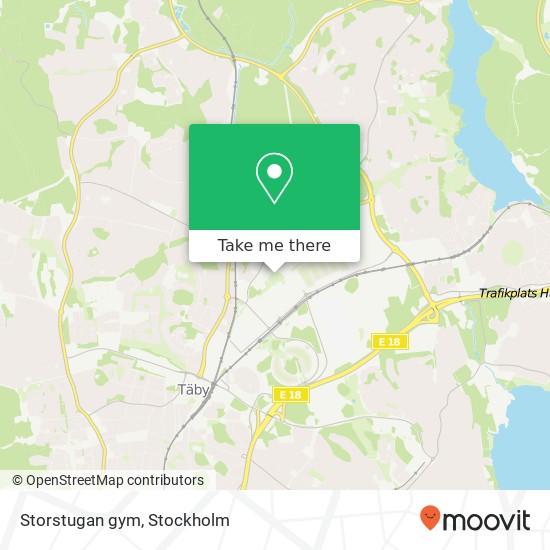 Storstugan gym map