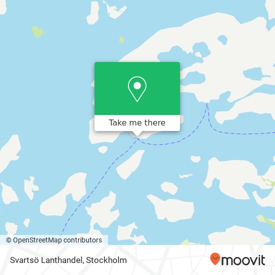 Svartsö Lanthandel map