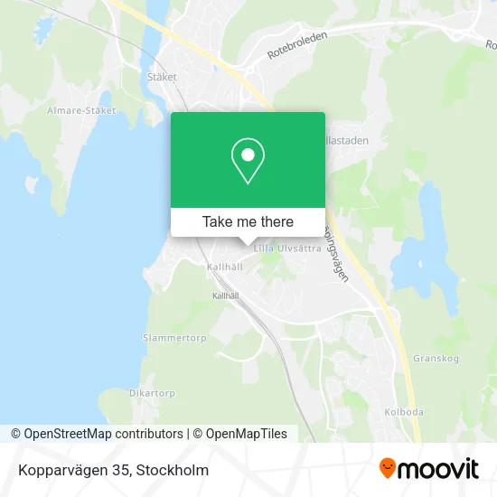 Kopparvägen 35 map