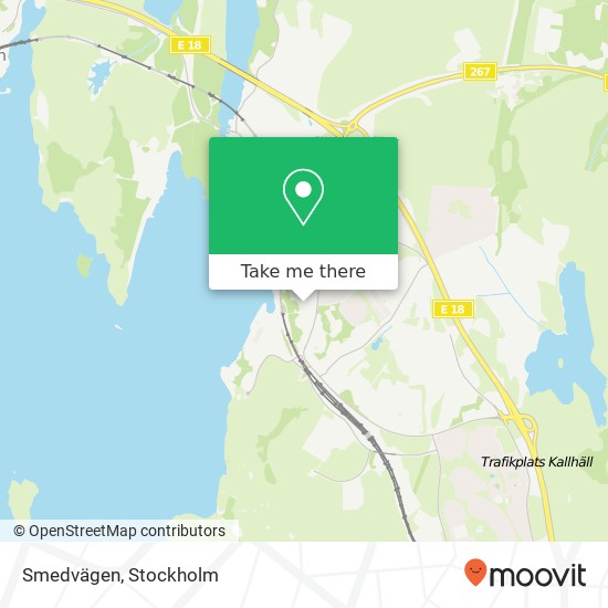 Smedvägen map