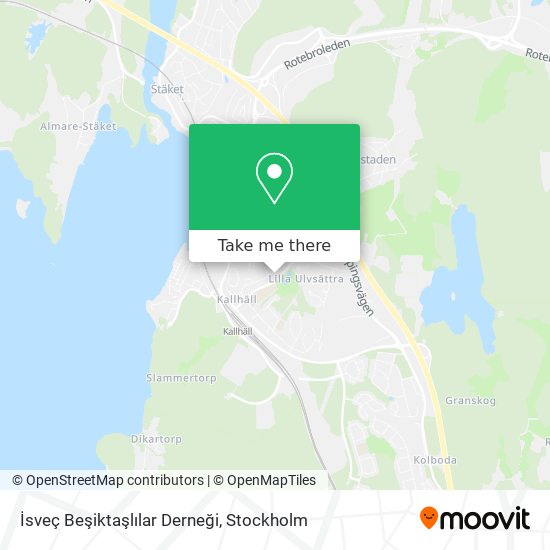İsveç Beşiktaşlılar Derneği map