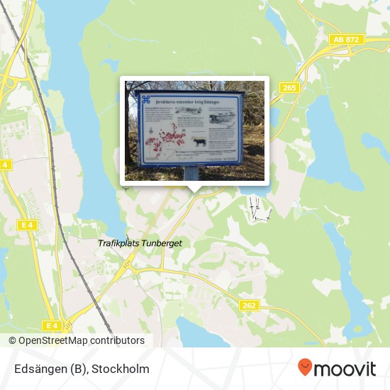 Edsängen (B) map