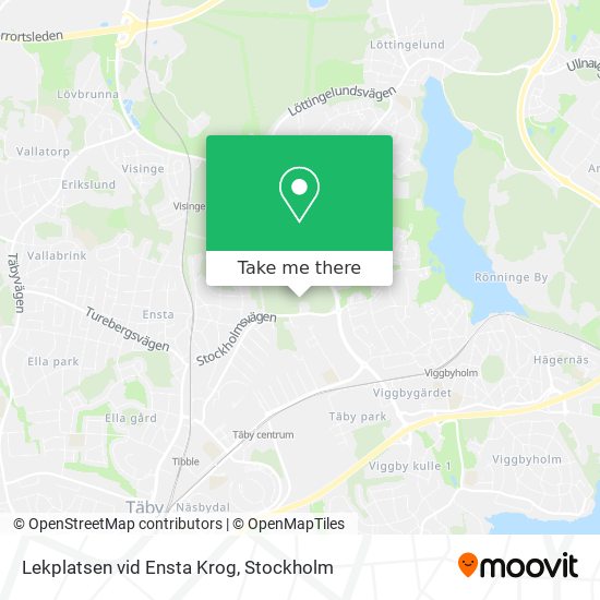 Lekplatsen vid Ensta Krog map