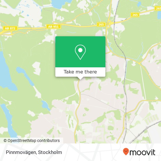 Pinnmovägen map