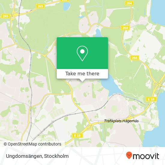 Ungdomsängen map