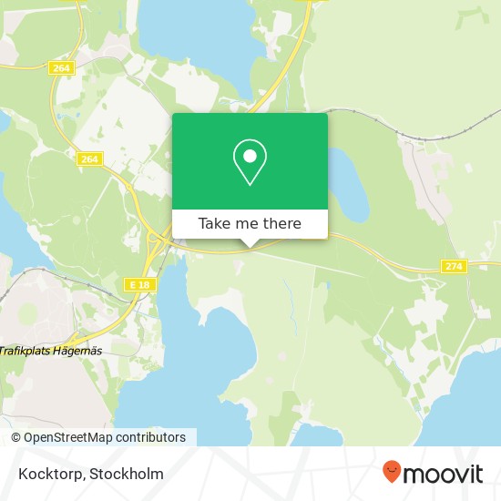 Kocktorp map