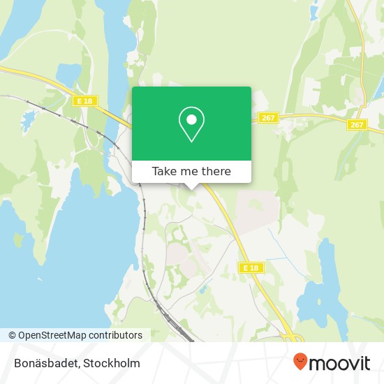 Bonäsbadet map