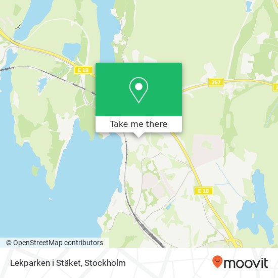 Lekparken i Stäket map