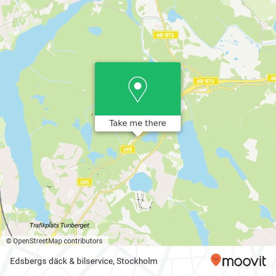 Edsbergs däck & bilservice map