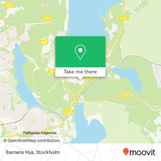 Barnens Hus map