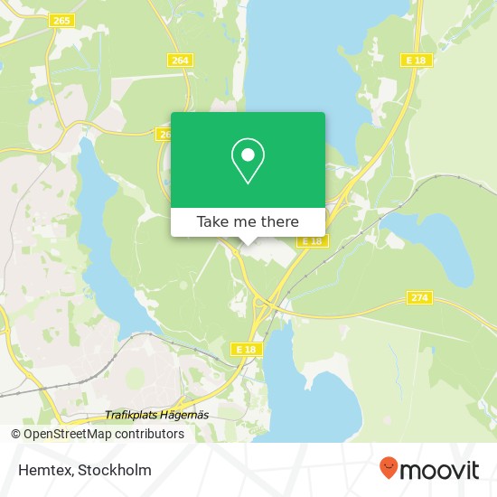 Hemtex map