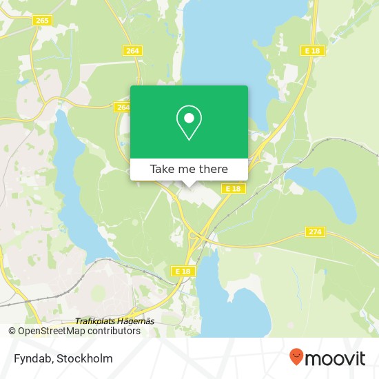 Fyndab map