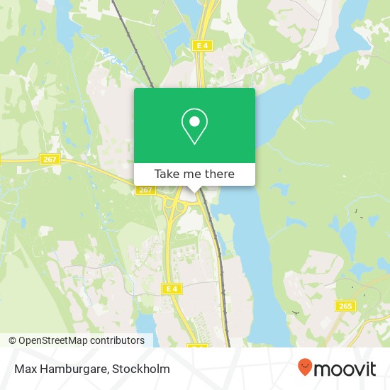 Max Hamburgare map