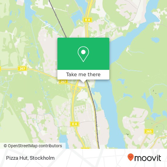 Pizza Hut map