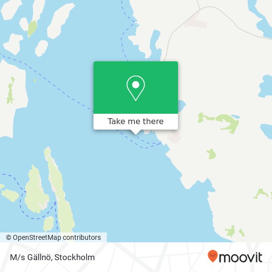 M/s Gällnö map