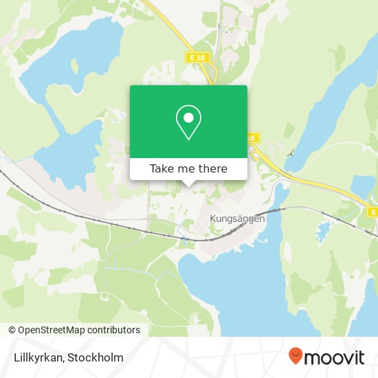 Lillkyrkan map