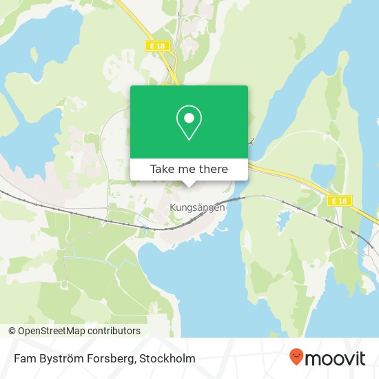Fam Byström Forsberg map