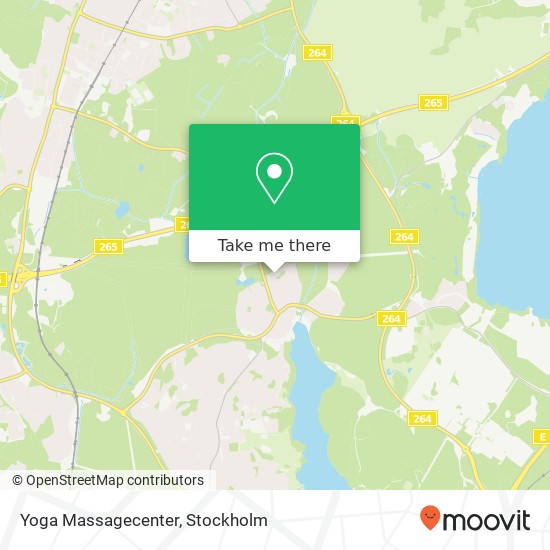 Yoga Massagecenter map