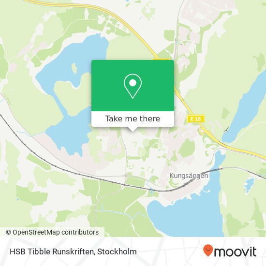 HSB Tibble Runskriften map