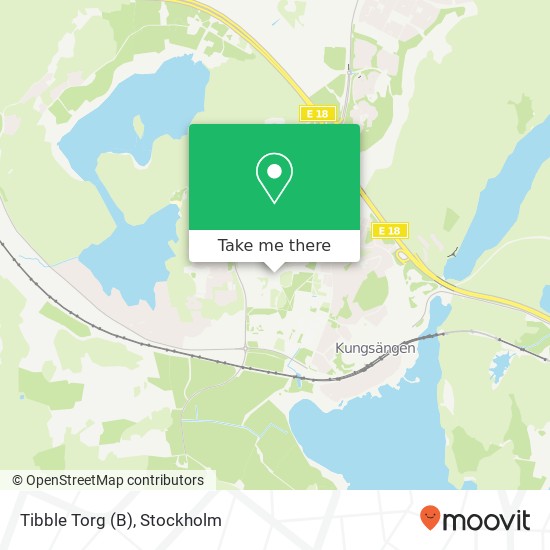 Tibble Torg (B) map