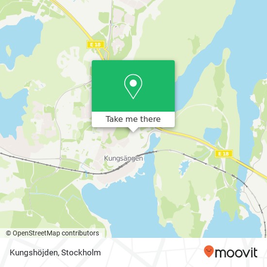 Kungshöjden map