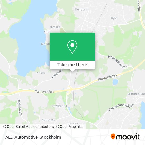 ALD Automotive map