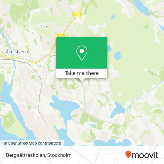 Bergsättraskolan map