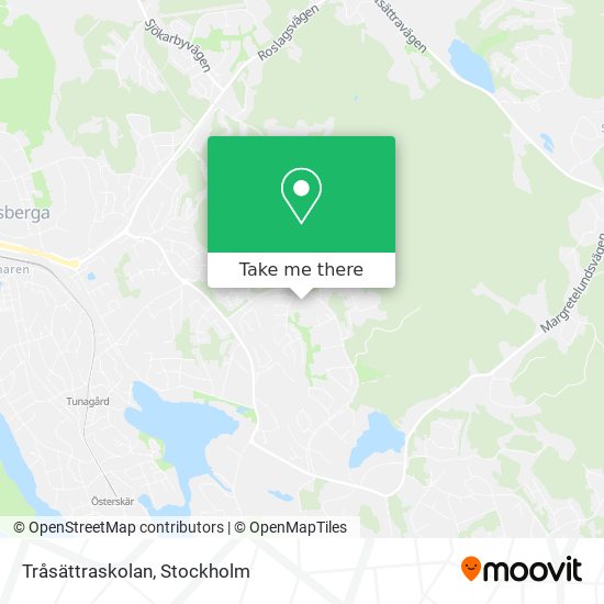 Tråsättraskolan map