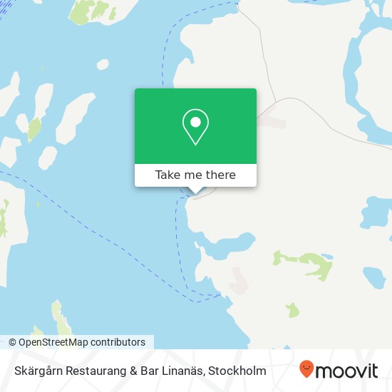 Skärgårn Restaurang & Bar Linanäs map