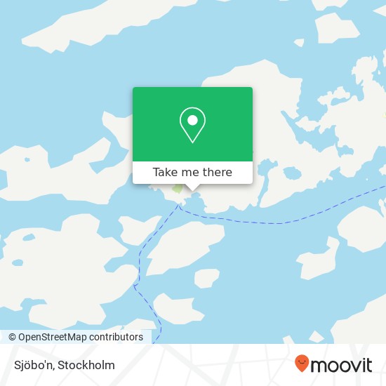 Sjöbo'n map