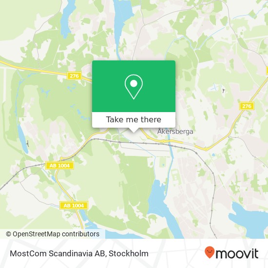 MostCom Scandinavia AB map