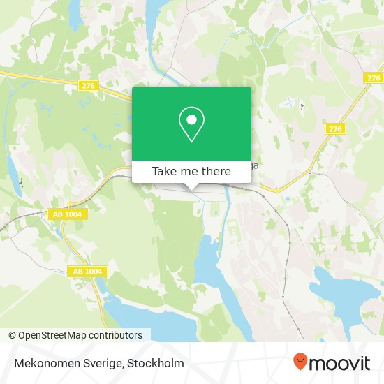 Mekonomen Sverige map