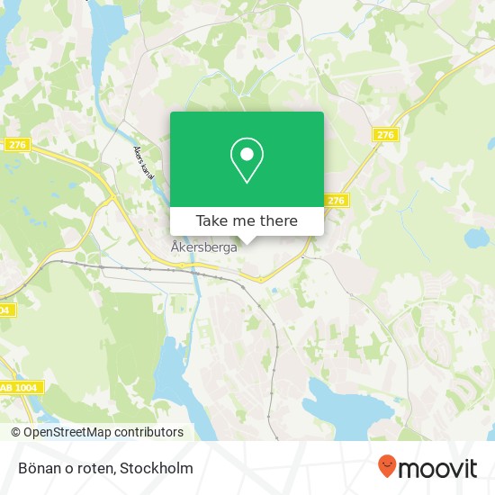 Bönan o roten map