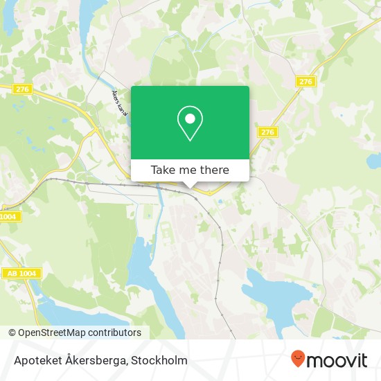 Apoteket Åkersberga map