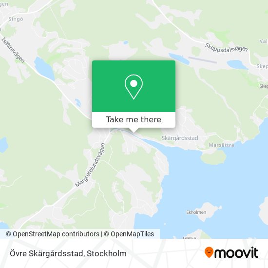 Övre Skärgårdsstad map