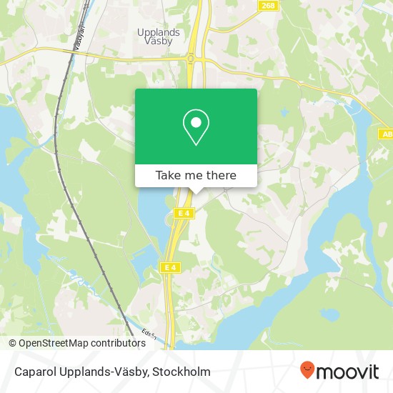 Caparol Upplands-Väsby map