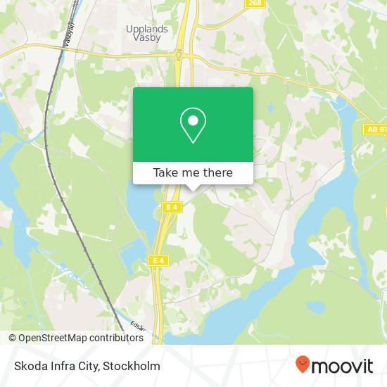 Skoda Infra City map