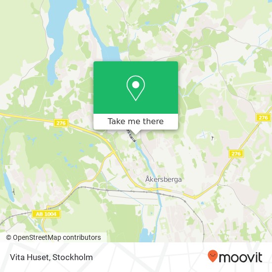 Vita Huset map